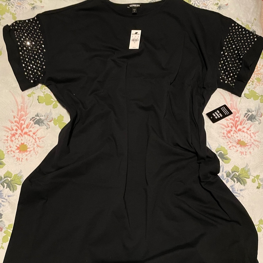Express rhinestone embellished dress sz Xl